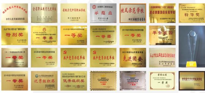 乐山一职中2022年招生简章内容要求-学校荣誉