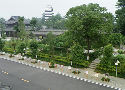 如景点一般的校园
