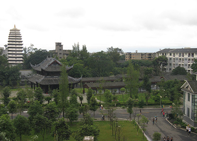 古色古香的校园