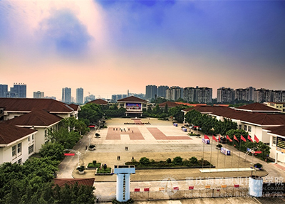 校园鸟瞰图
